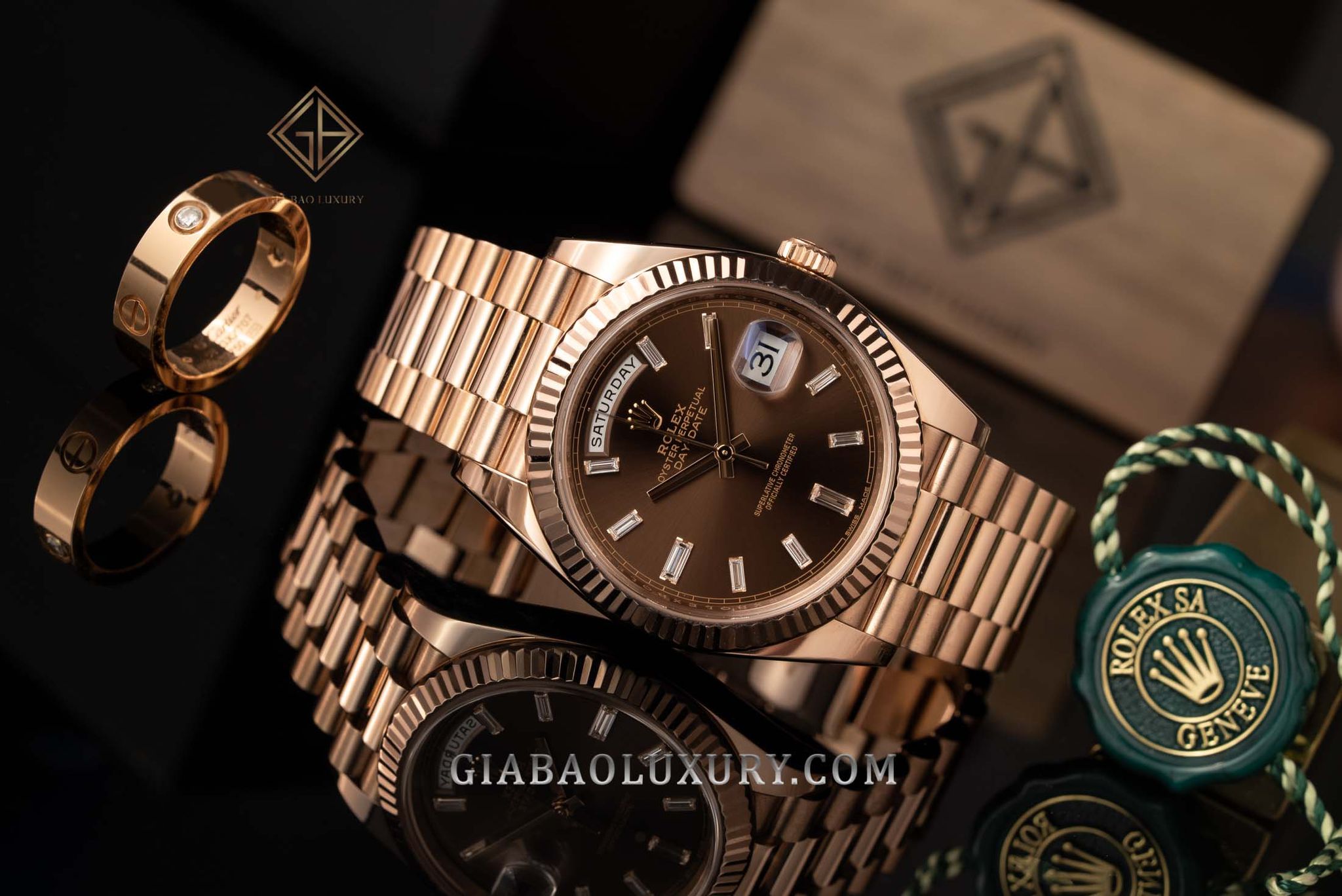 Thu mua đồng hồ Rolex Day-Date chính hãng tại Gia Bảo Luxury